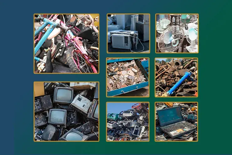 Home appliances scrap