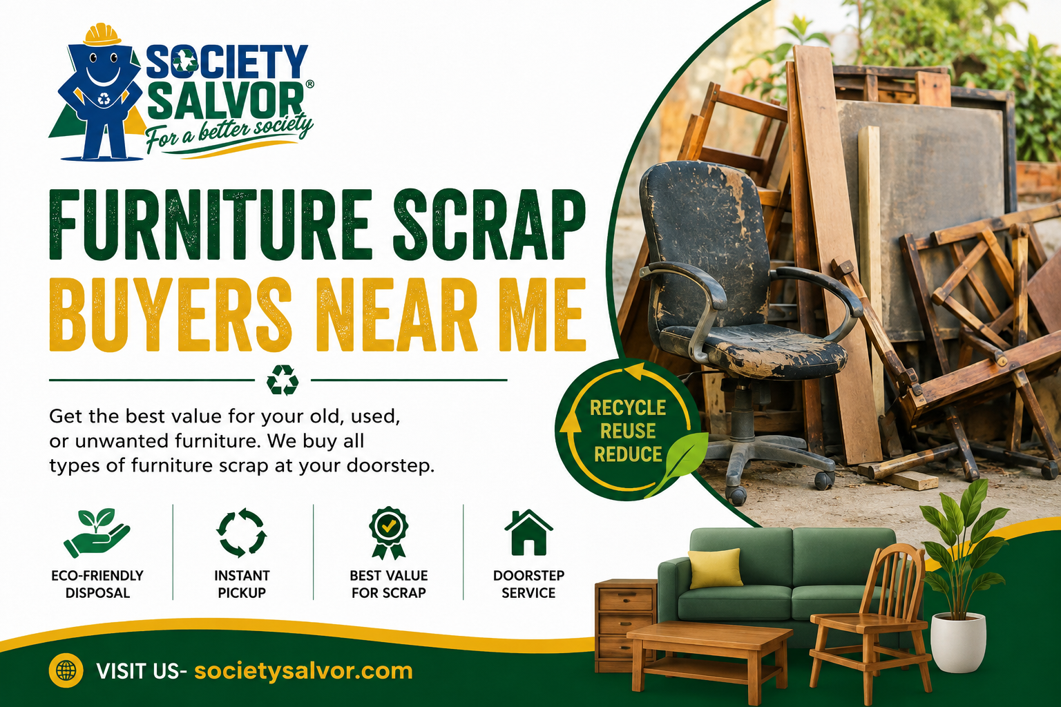 furniture scrap buyers near me