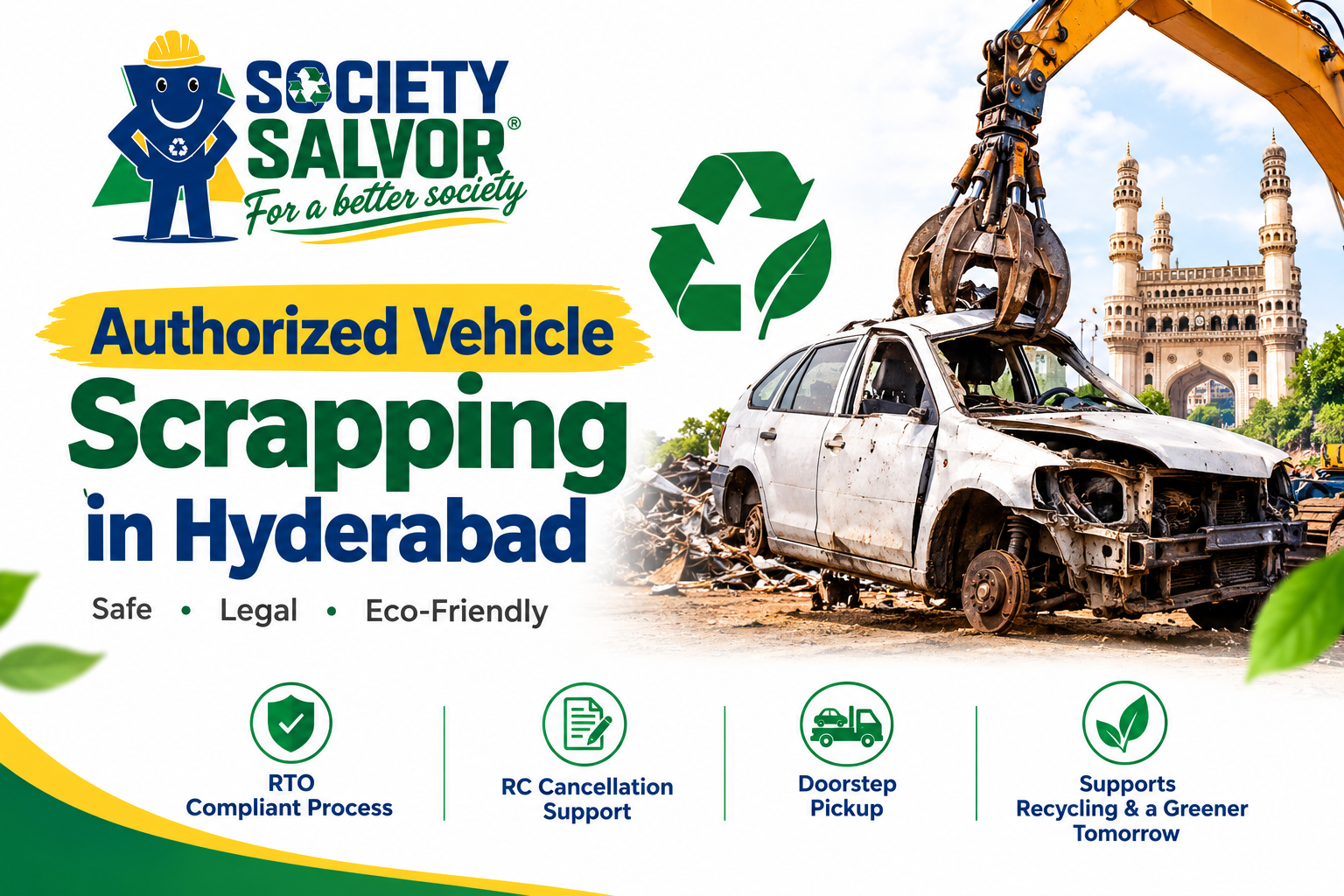 authorized vehicle scrapping in Hyderabad