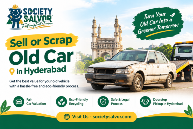 sell or scrap old car in Hyderabad